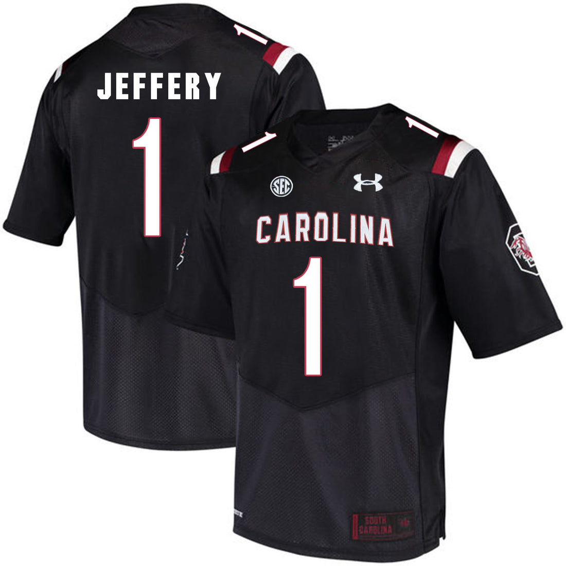 Alshon Jeffery South Carolina Gamecocks black jersey