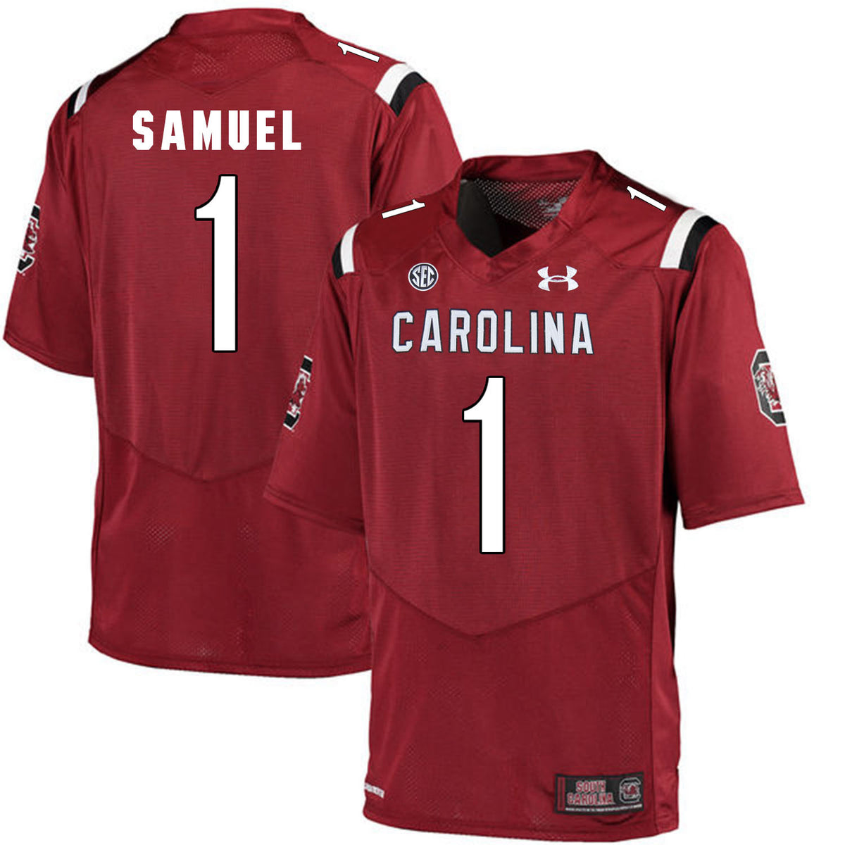 Deebo Samuel South Carolina Gamecocks red jersey