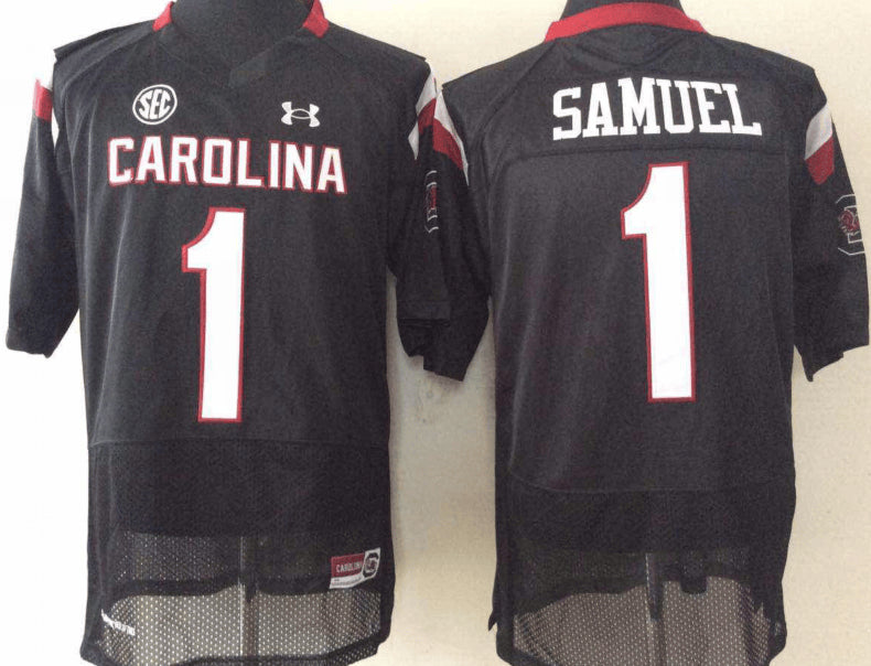 Gamecock Samuel South Carolina Gamecocks black jersey