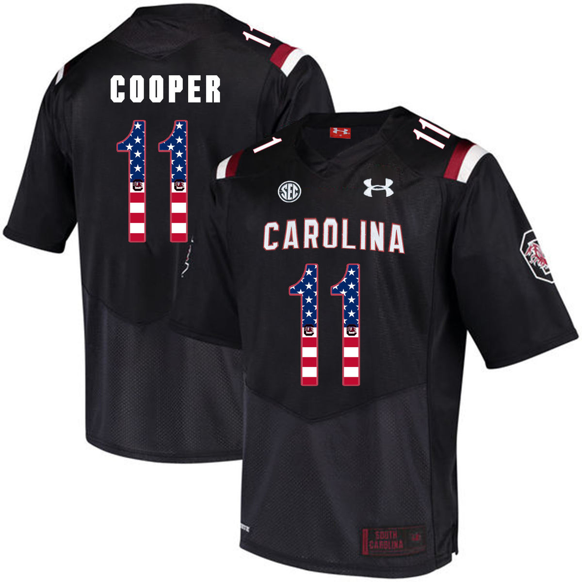 Pharoh Cooper South Carolina Gamecocks black jersey