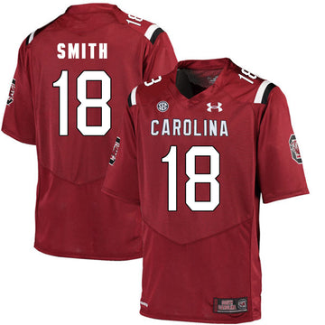 OrTre Smith South Carolina Gamecocks red jersey