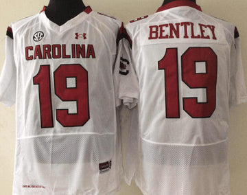 Jake Bentley South Carolina Gamecocks white jersey