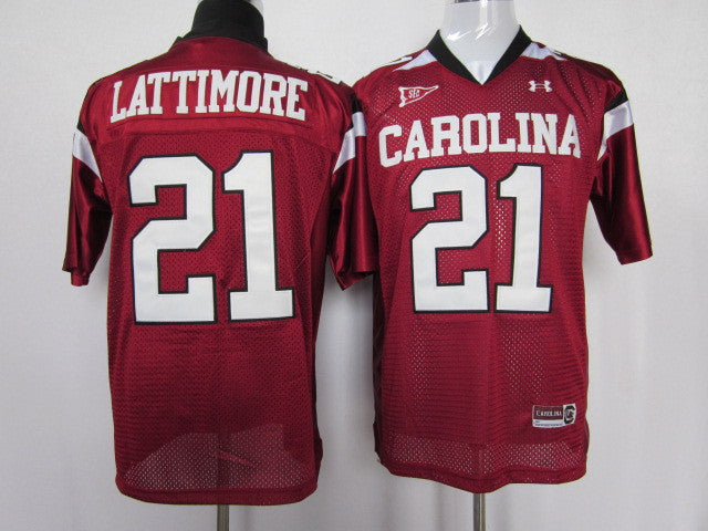 Lattimore South Carolina Gamecocks red jersey