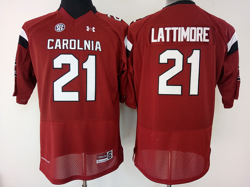 Marcus Lattimore South Carolina Gamecocks red jersey