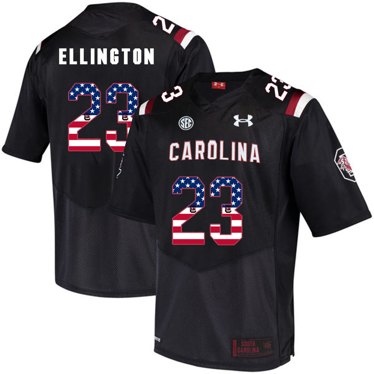 Bruce Ellington South Carolina Gamecocks black jersey
