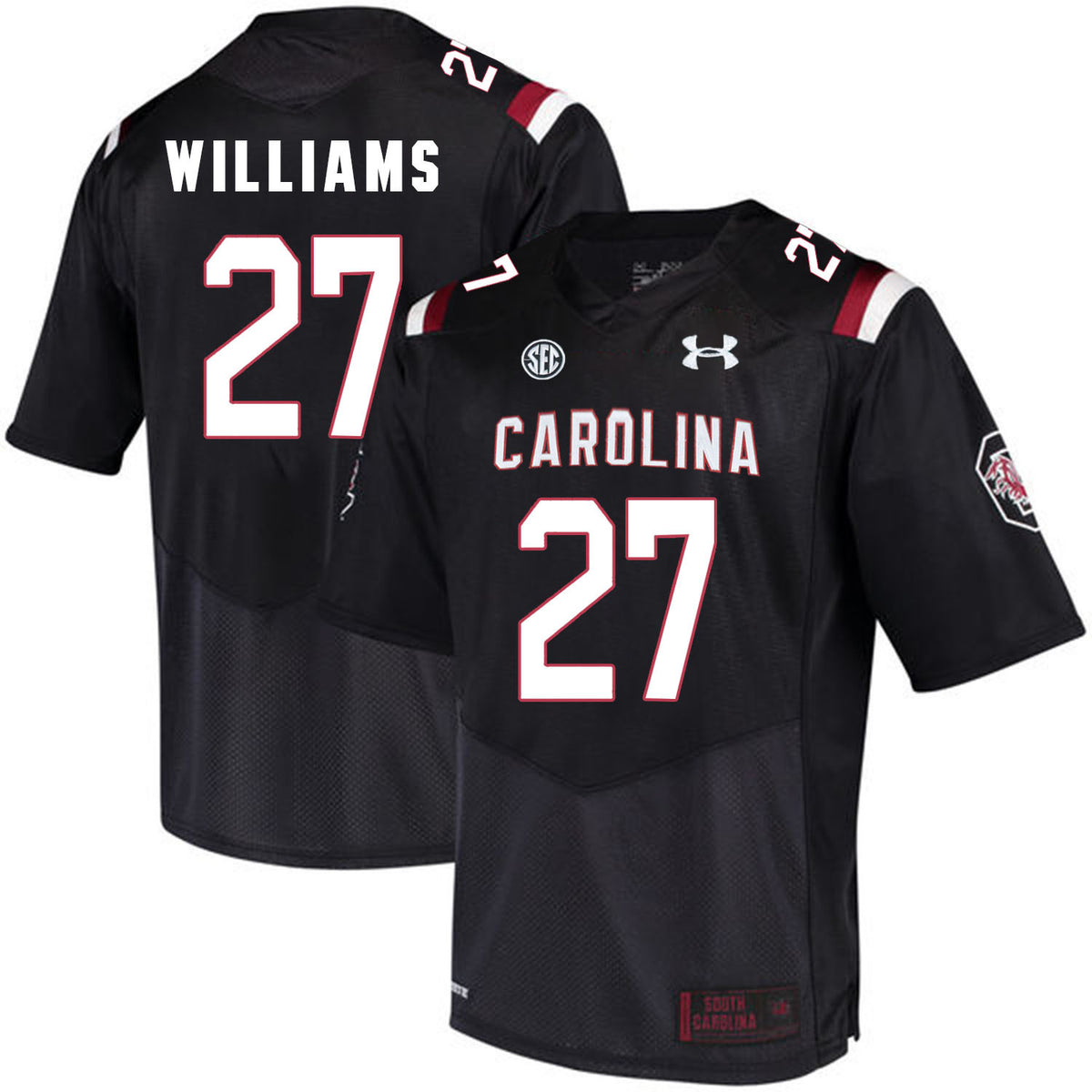 Ty'Son Williams South Carolina Gamecocks black jersey
