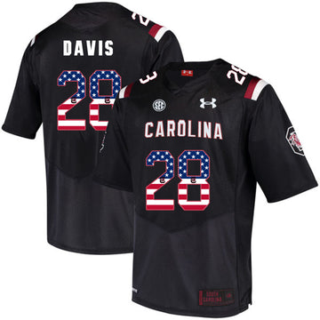 Mike Davis South Carolina Gamecocks black jersey