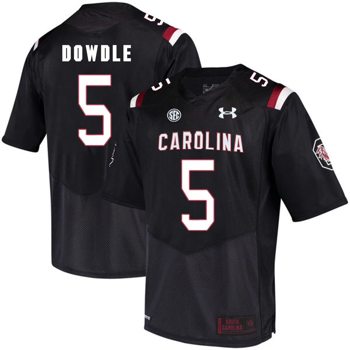 Rico Dowdle South Carolina Gamecocks black jersey