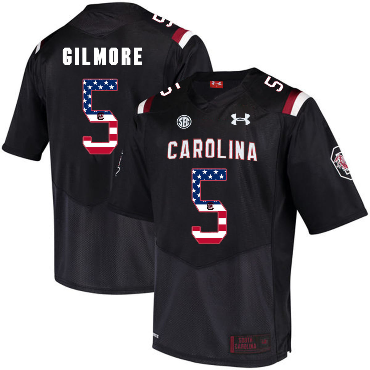 Stephon Gilmore South Carolina Gamecocks black jersey