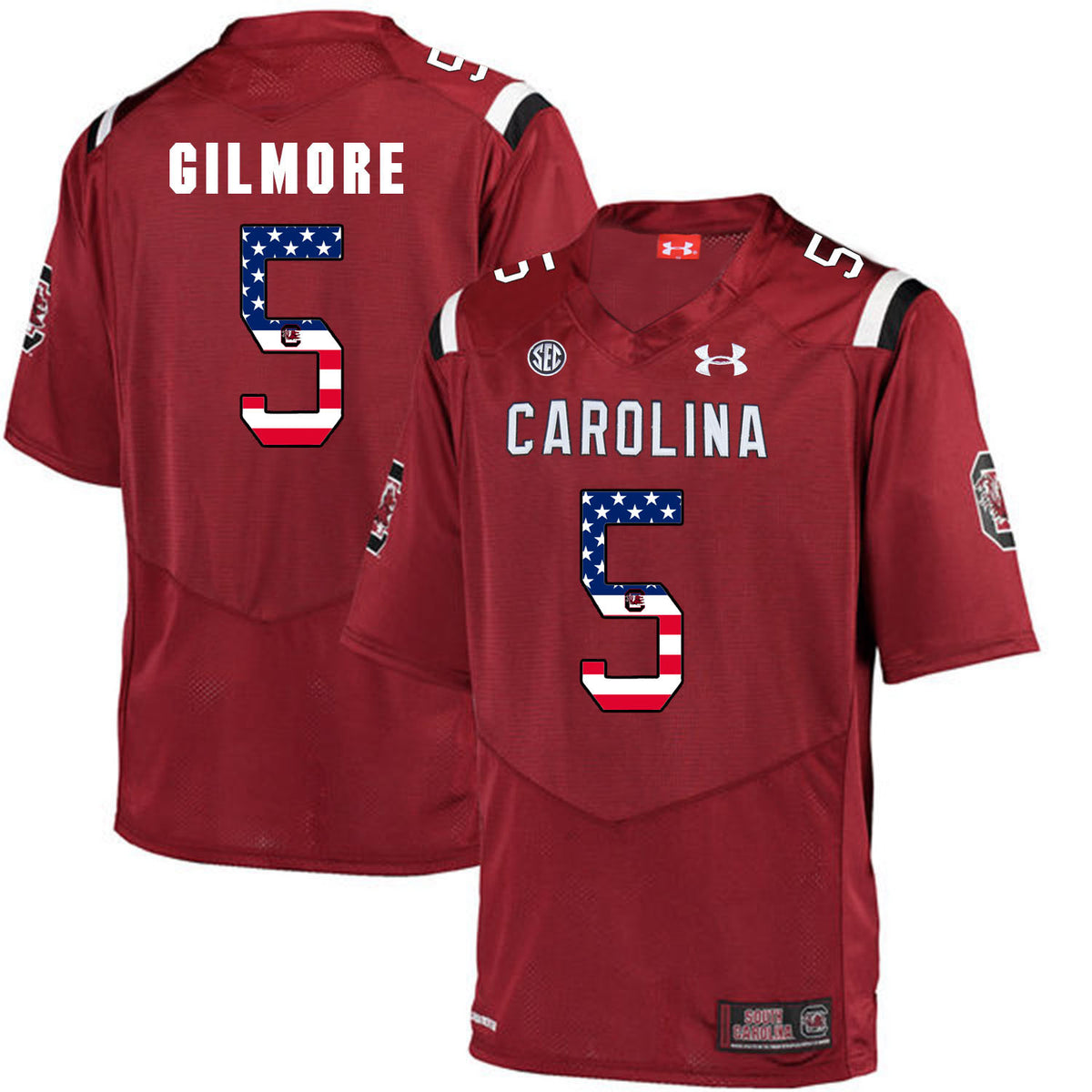 Stephon Gilmore South Carolina Gamecocks red jersey