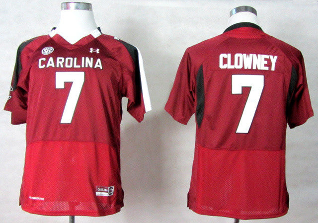 Clowney South Carolina Gamecocks red jersey
