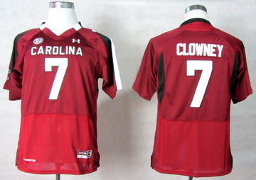 Clowney South Carolina Gamecocks red jersey