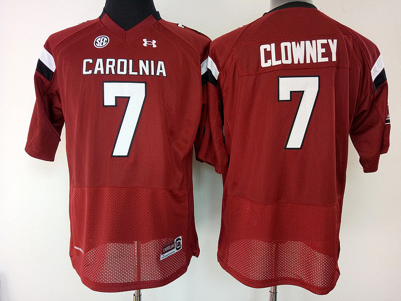 Jadeveon Clowney South Carolina Gamecocks red jersey