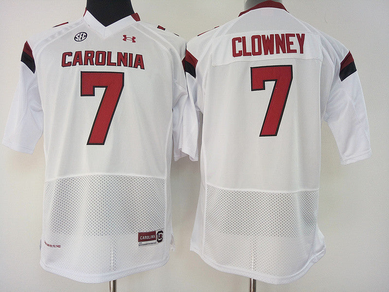 Jadeveon Clowney South Carolina Gamecocks white jersey