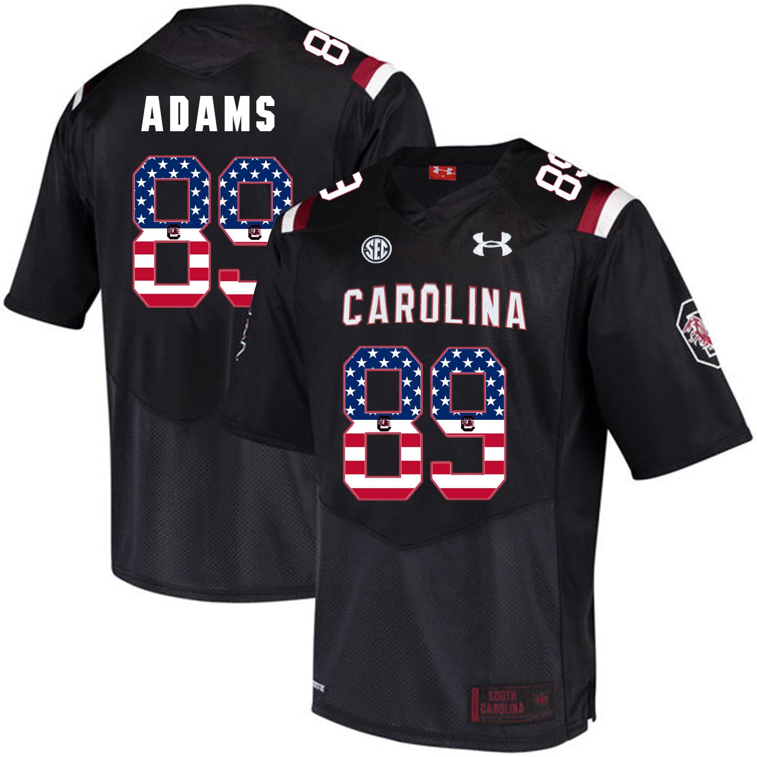 Jerell Adams South Carolina Gamecocks black jersey