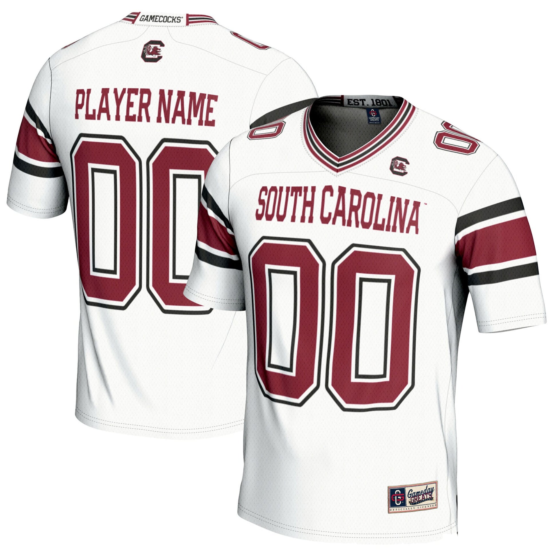 South Carolina Gamecocks white jersey