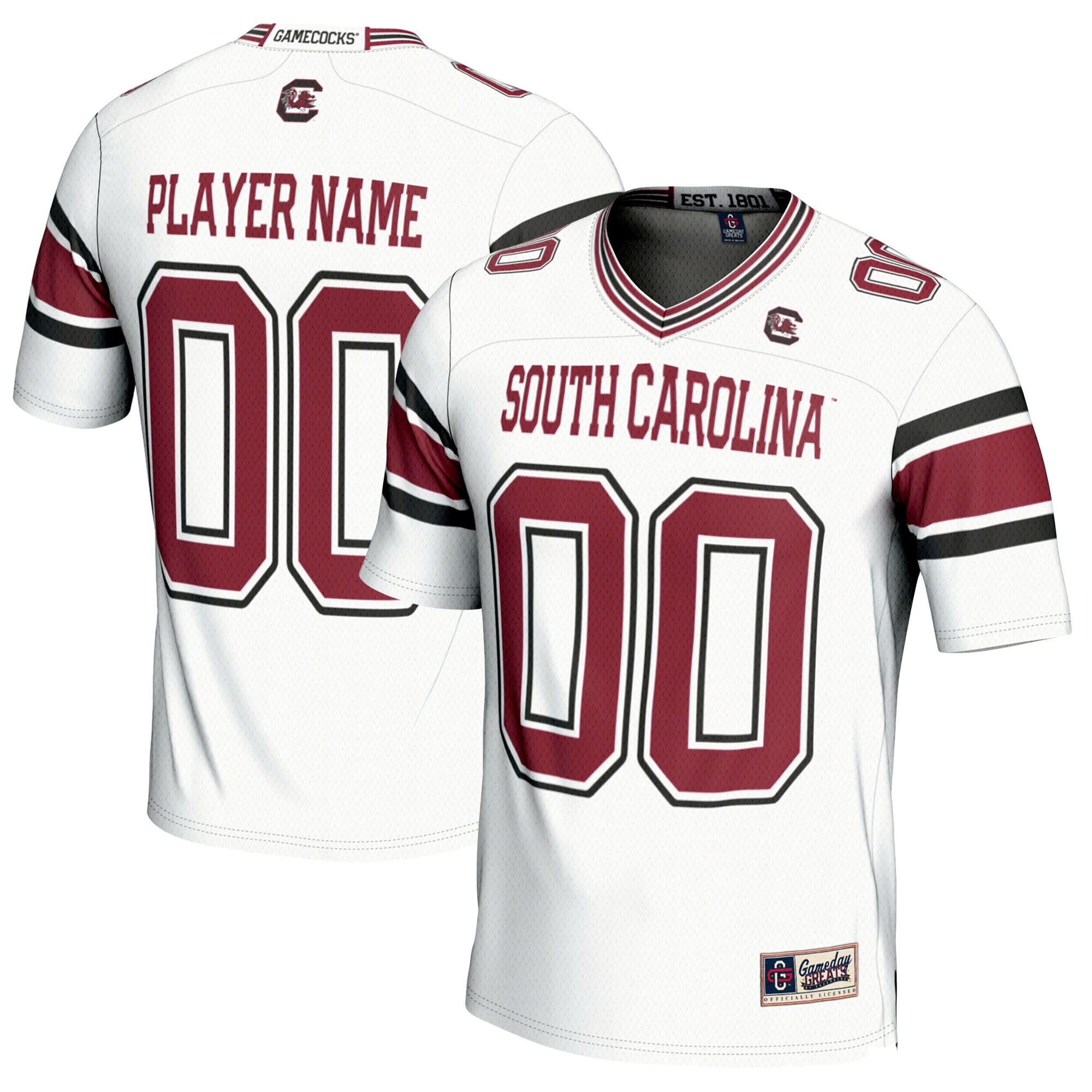 South Carolina Gamecocks white jersey
