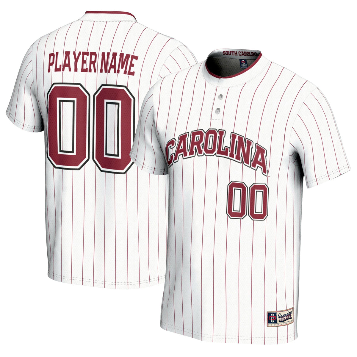 Softball South Carolina Gamecocks white jersey