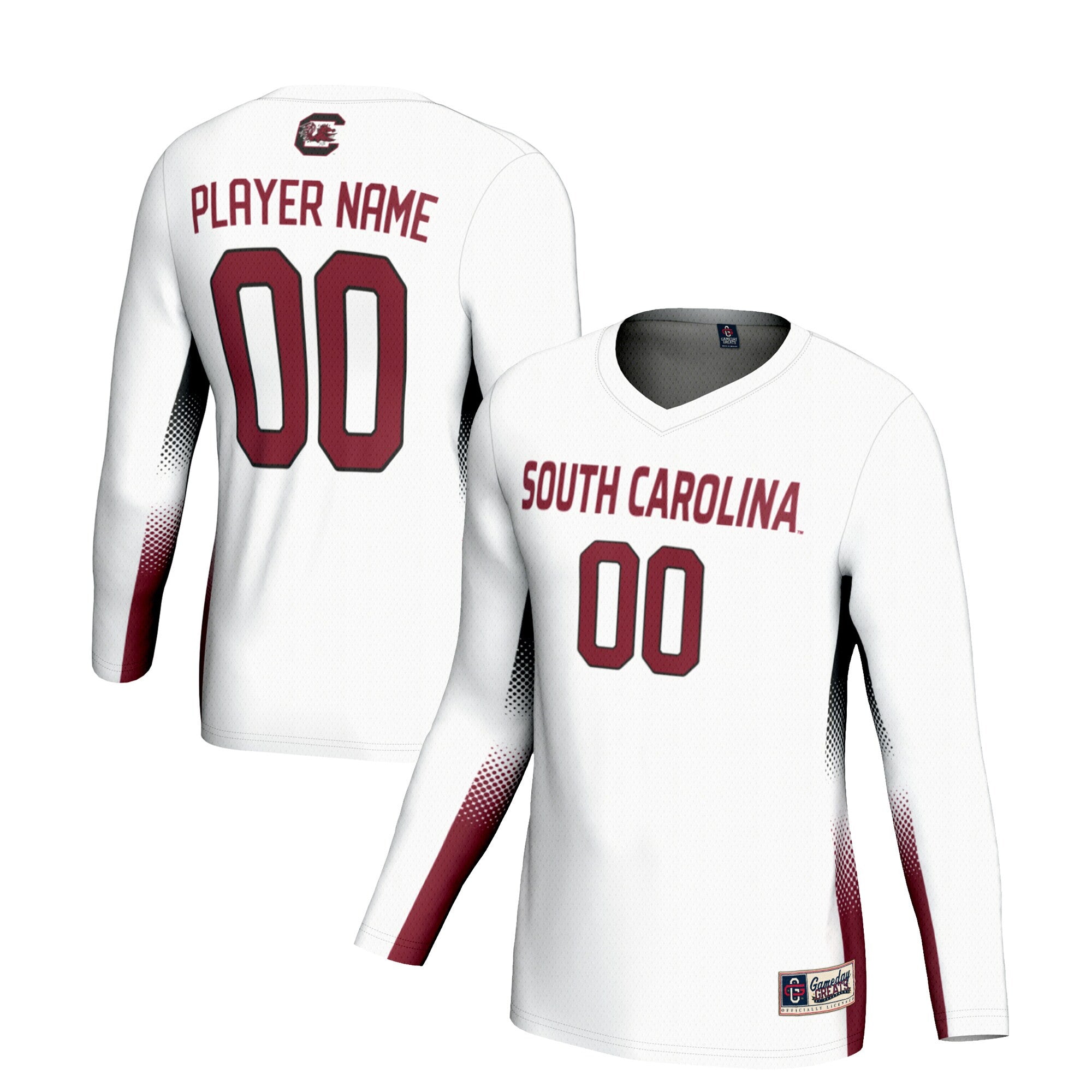 Volleyball South Carolina Gamecocks white jersey