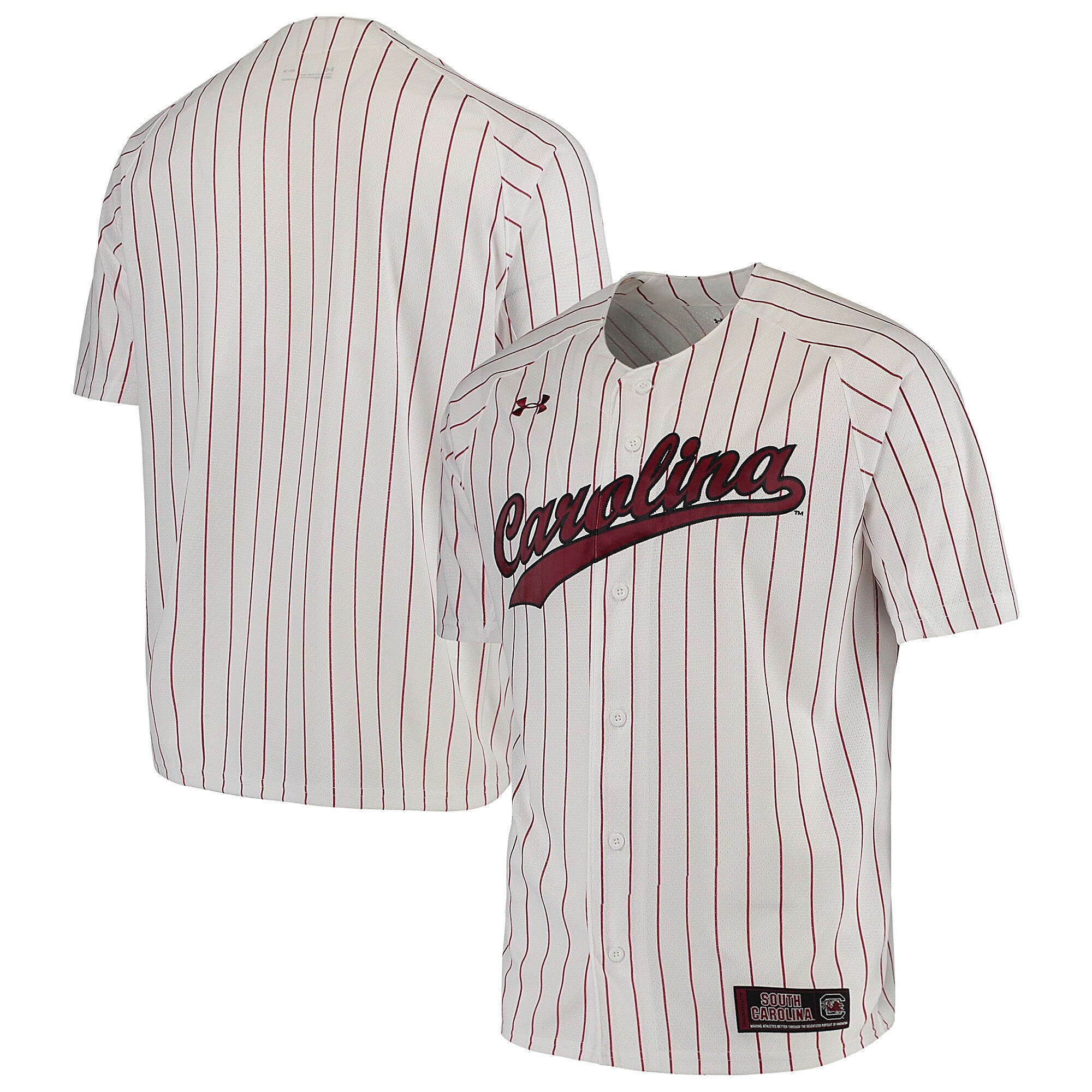 Under Armour Performance South Carolina Gamecocks white jersey