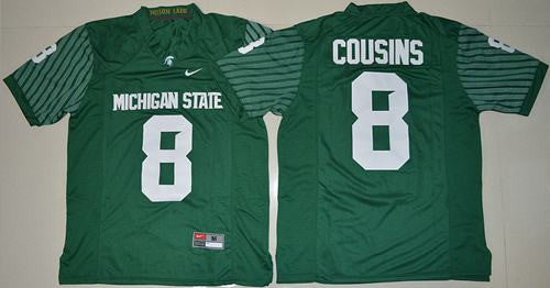 Kirk Cousins Michigan State Spartans green Limited jersey