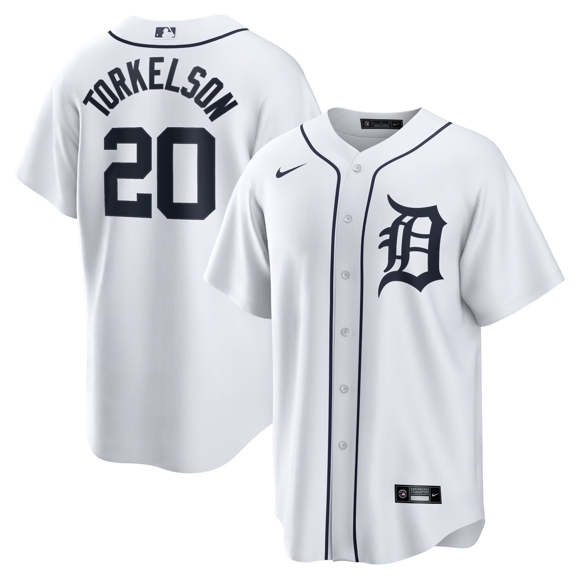 Spencer Torkelson Detroit Tigers white Home jersey