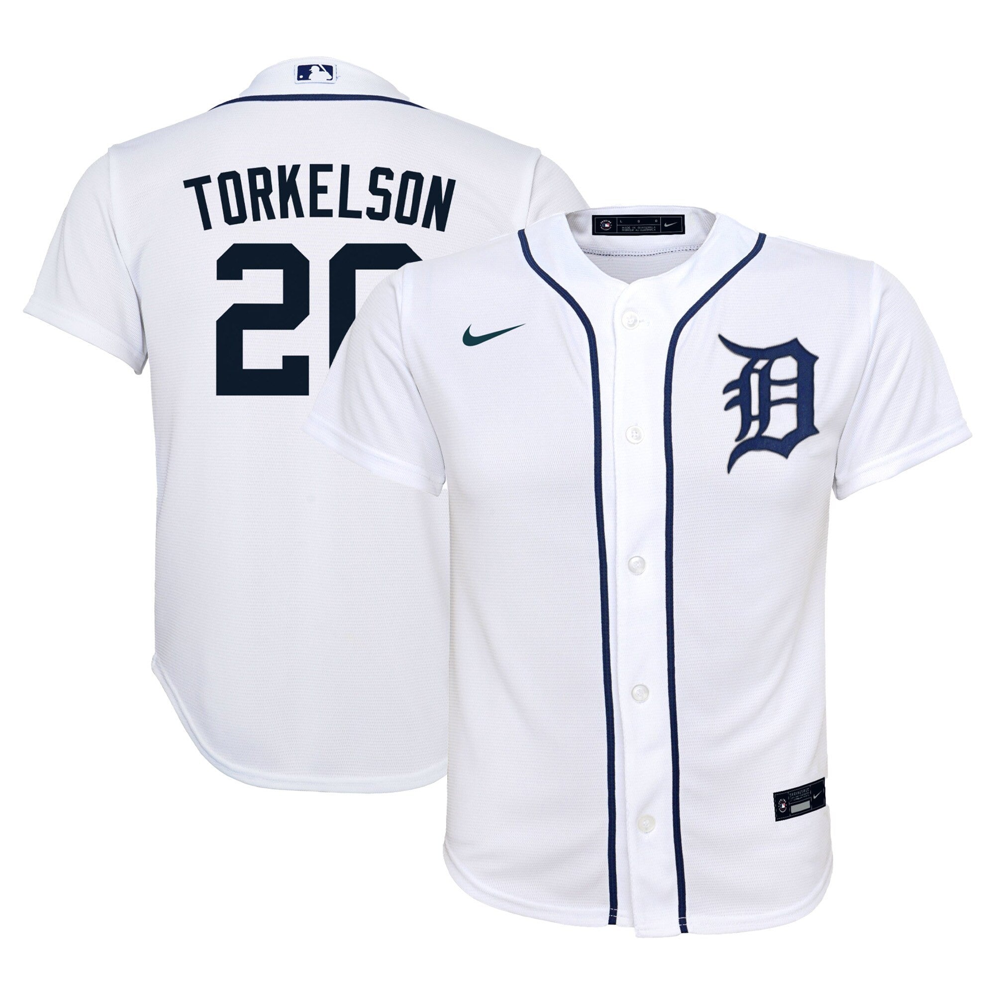 Spencer Torkelson Detroit Tigers white Home jersey