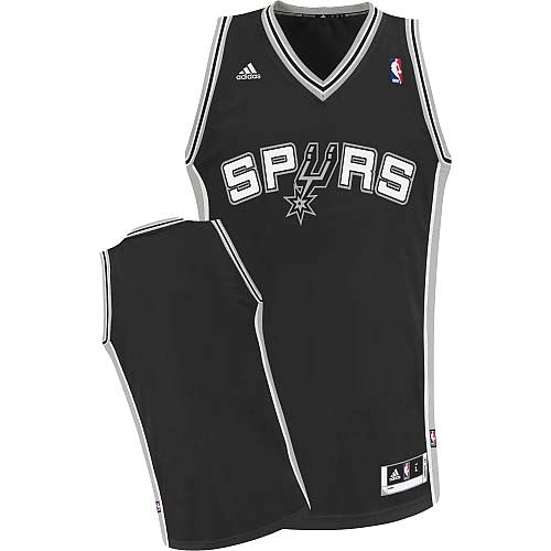 Custom San Antonio Spurs black jersey