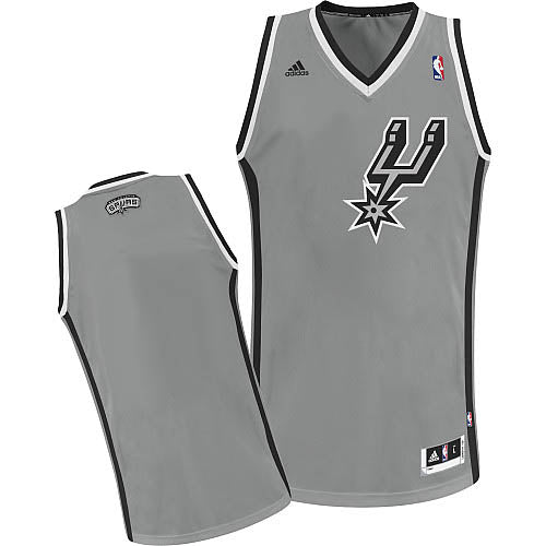Custom San Antonio Spurs gray jersey