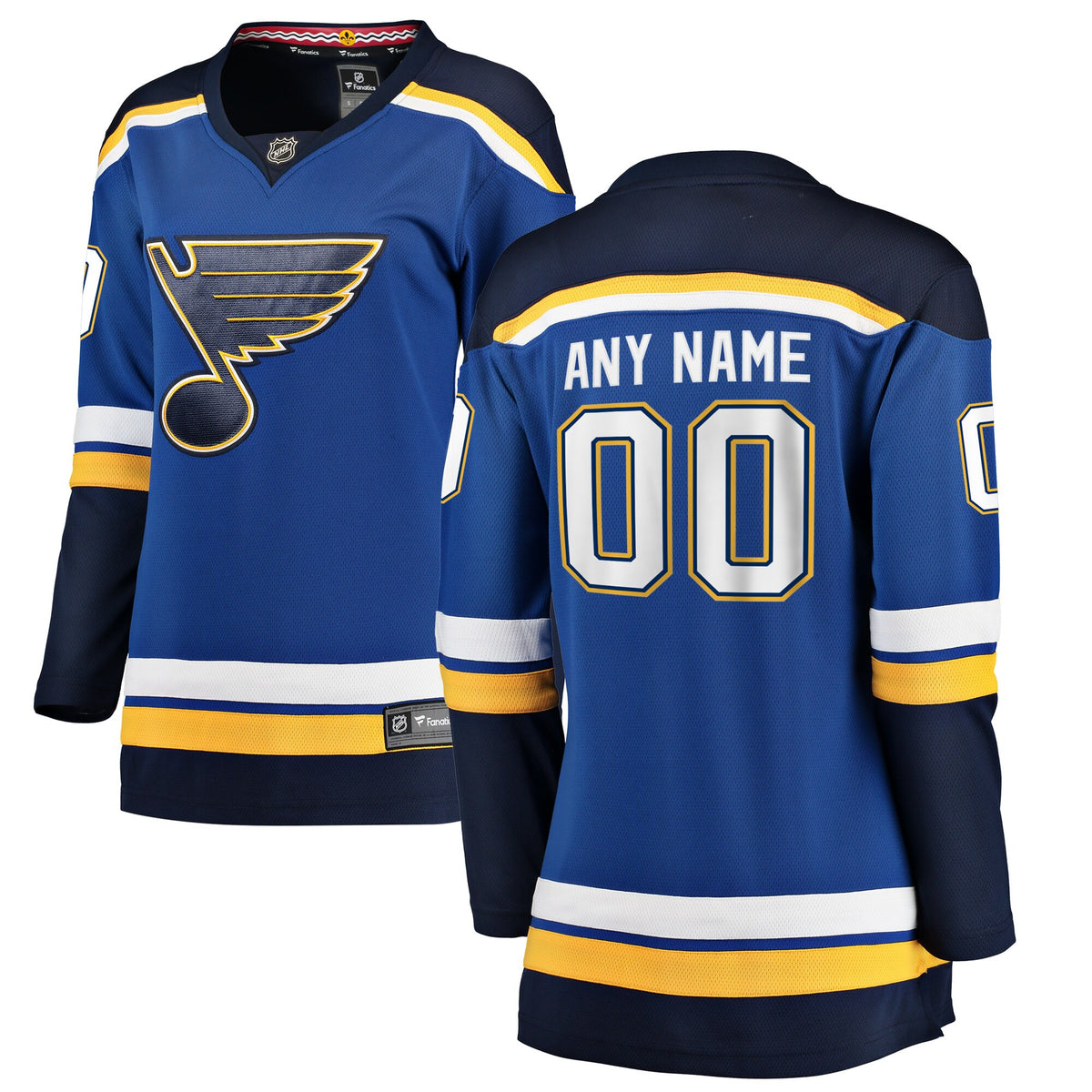 St. Louis Blues blue Home jersey