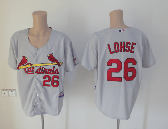 Lohse St. Louis Cardinals white jersey