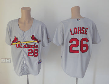 Lohse St. Louis Cardinals white jersey