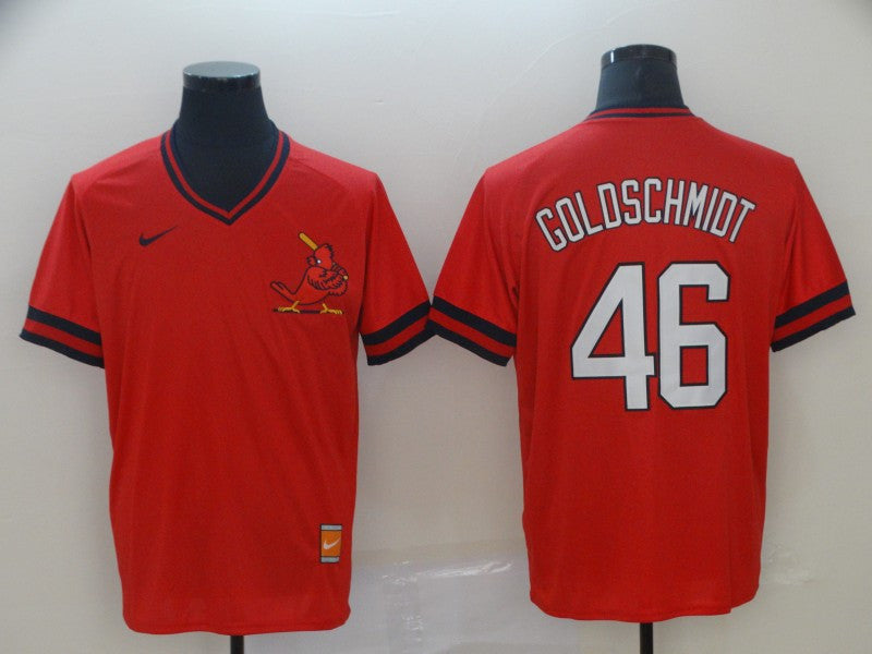 Paul Goldschmidt St. Louis Cardinals red Throwback jersey