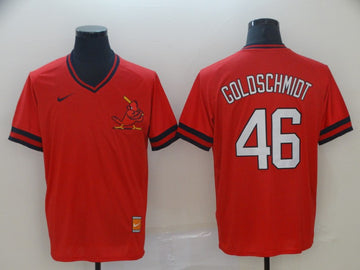 Paul Goldschmidt St. Louis Cardinals red Throwback jersey