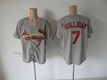 Holliday St. Louis Cardinals grey jersey