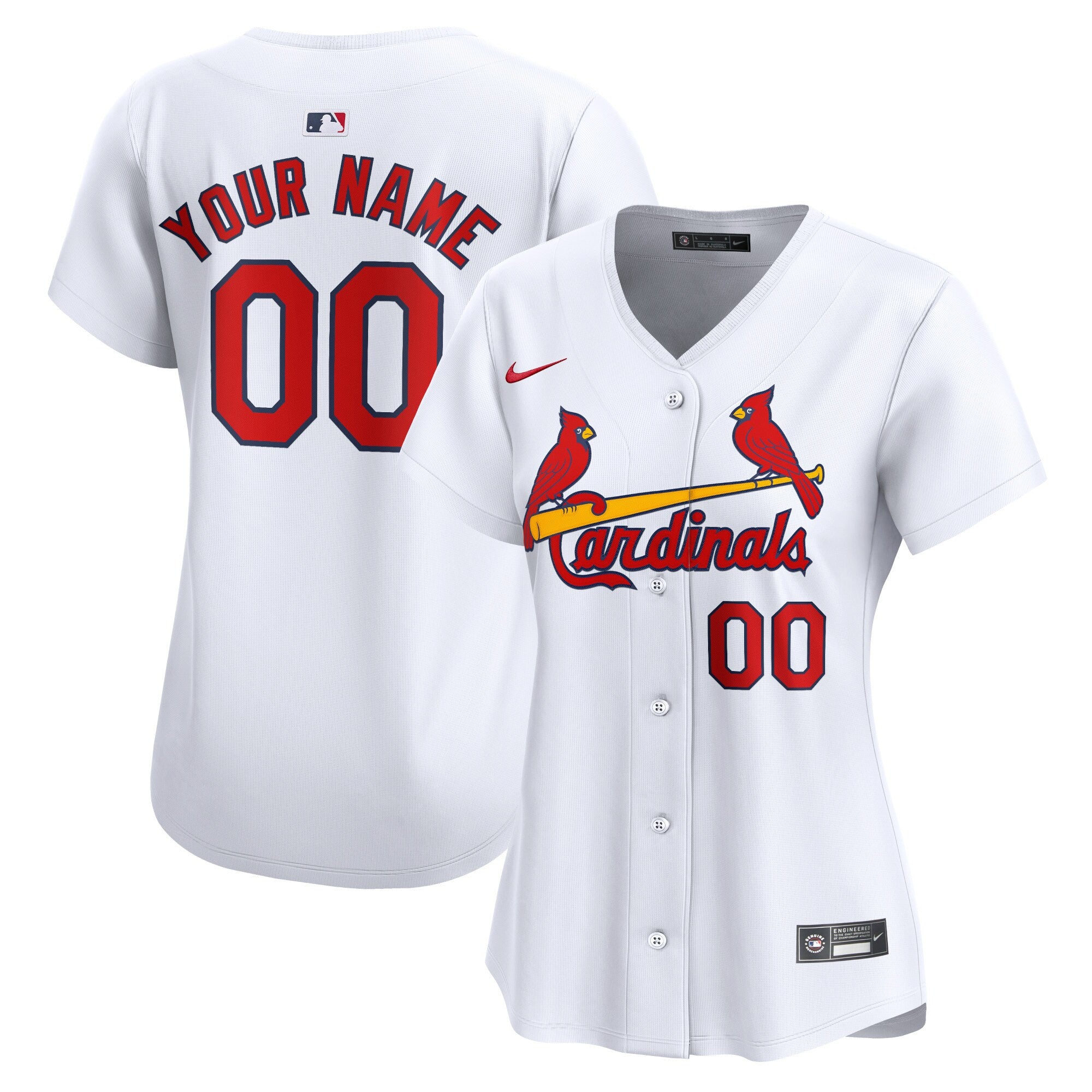 St. Louis Cardinals white Limited jersey