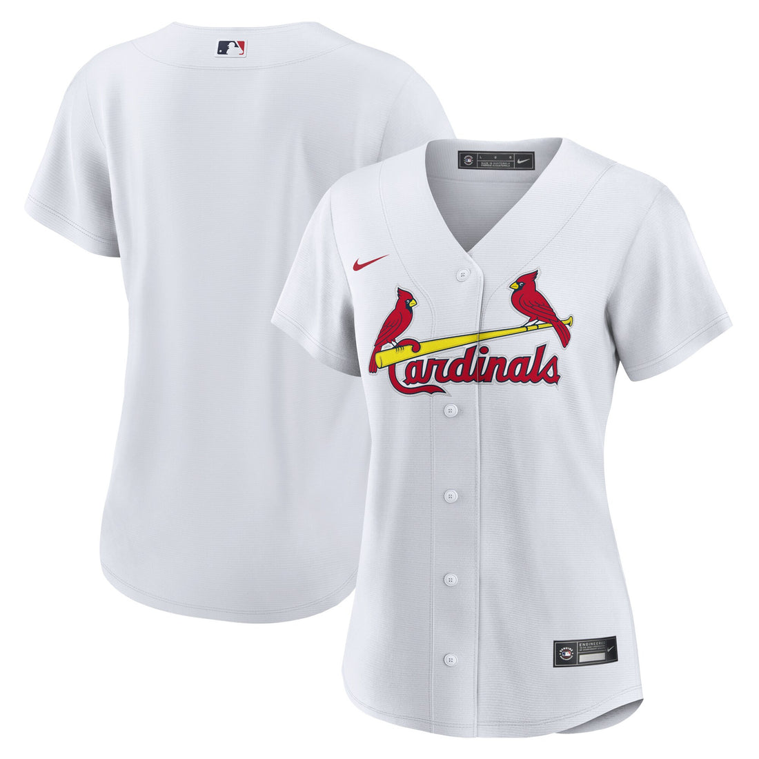 St. Louis Cardinals white Home jersey