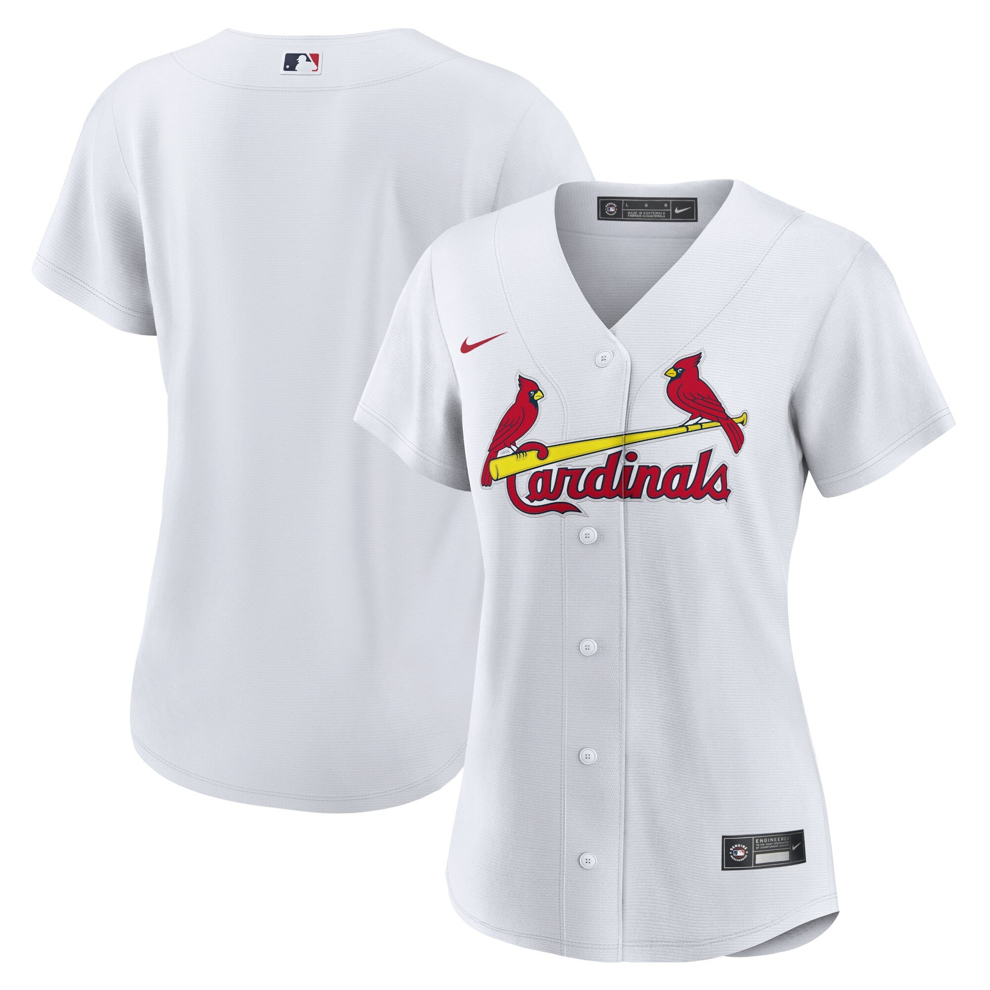 St. Louis Cardinals white Home jersey