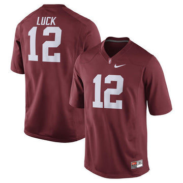 Andrew Luck Stanford Cardinal red jersey