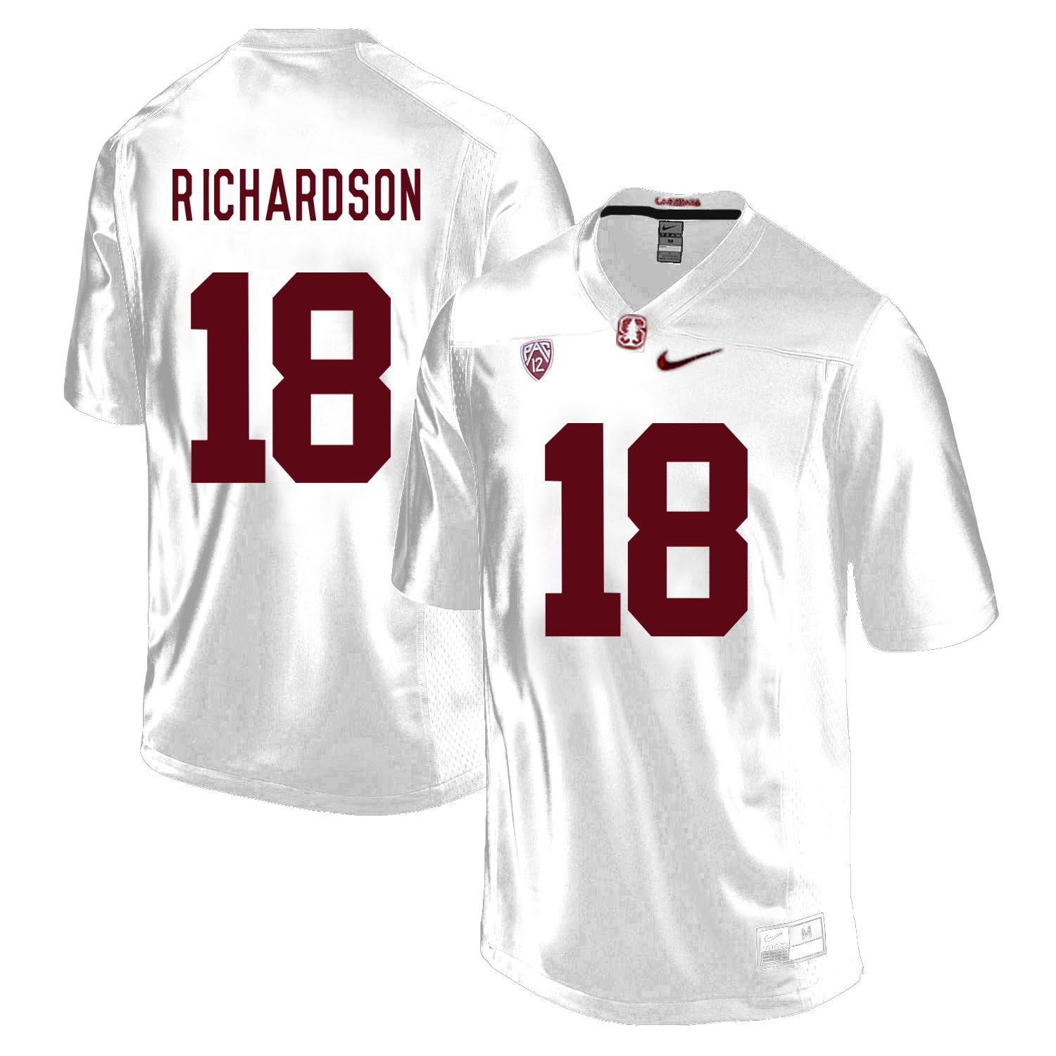 Jack Richardson Stanford Cardinal white jersey