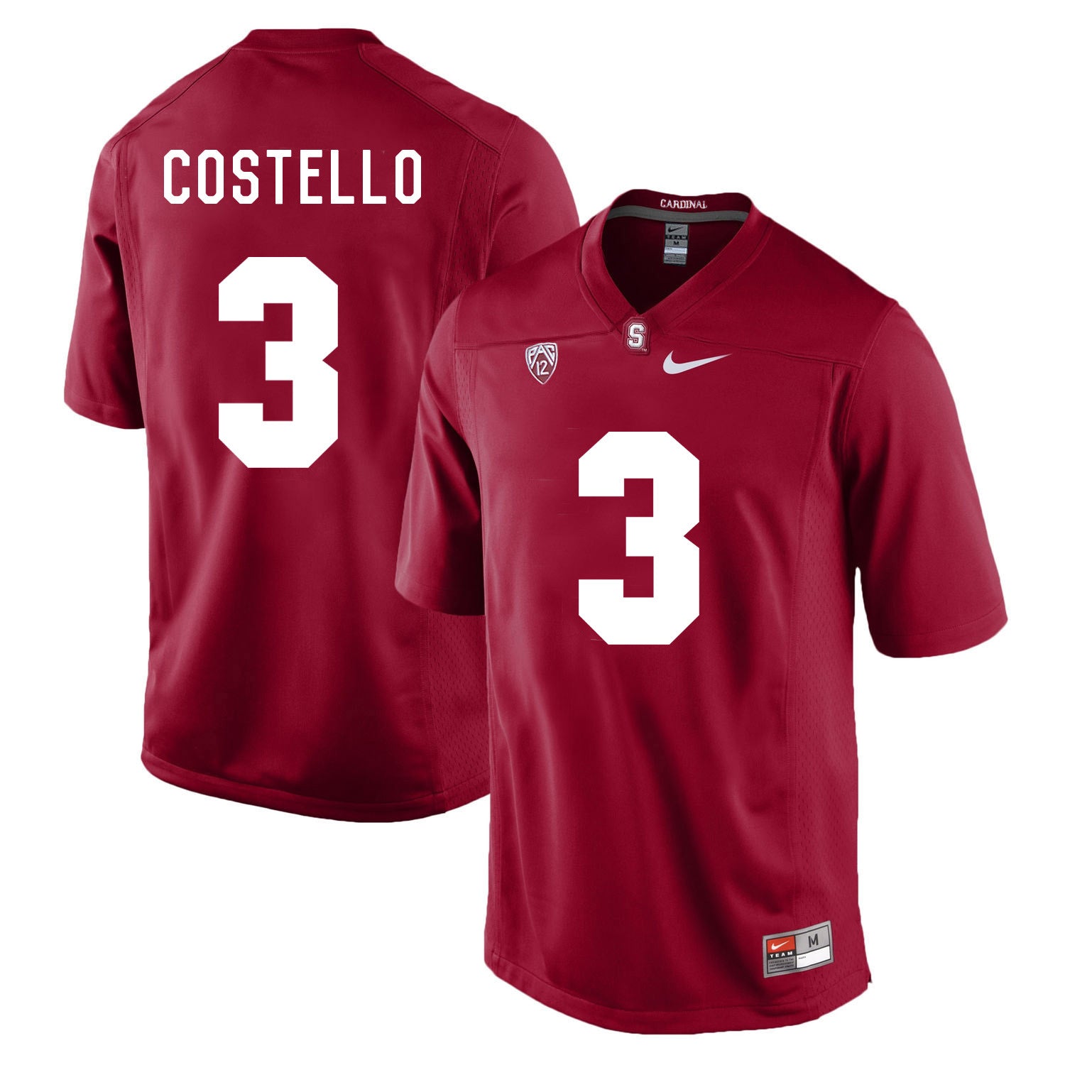 K.J. Costello Cardinal College Stanford Cardinal jersey