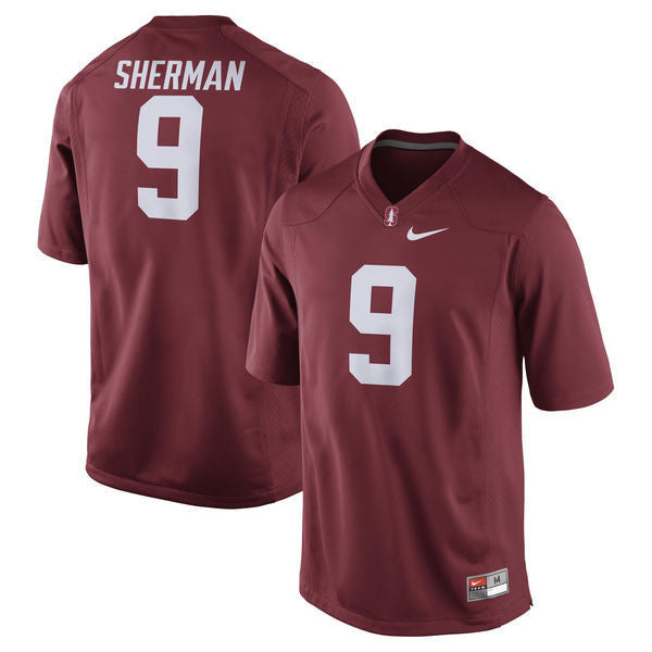 Richard Sherman Stanford Cardinal red jersey