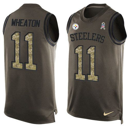 Markus Wheaton Pittsburgh Steelers green Salute To Service jersey