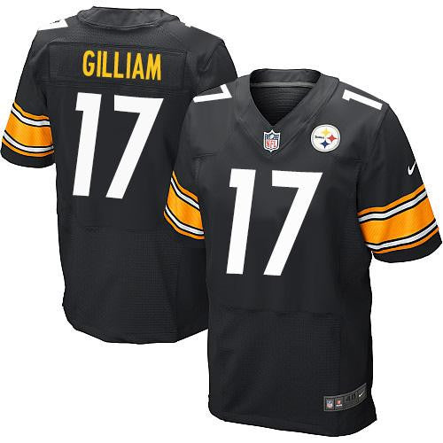 Joe Gilliam Pittsburgh Steelers black Elite jersey