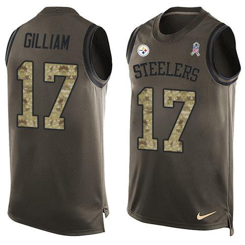 Joe Gilliam Pittsburgh Steelers green Salute To Service jersey