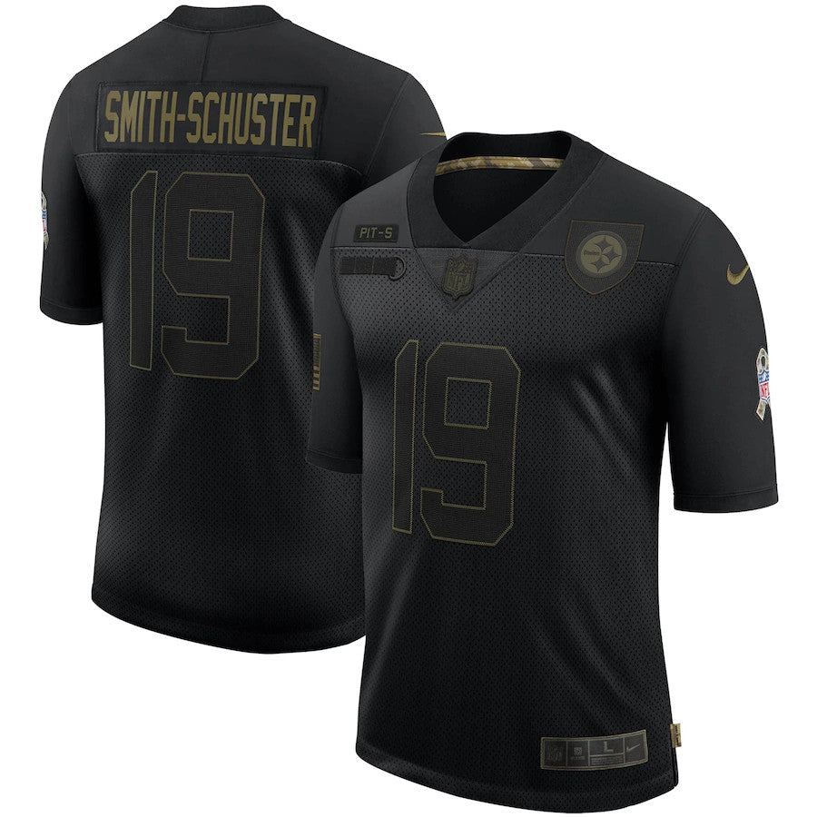 JuJu Smith Schuster Pittsburgh Steelers black Salute To Service jersey