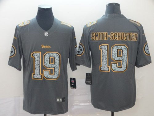 JuJu Smith Schuster Pittsburgh Steelers gray Vapor jersey