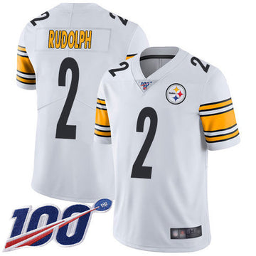 Mason Rudolph Pittsburgh Steelers white Vapor jersey