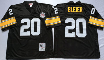 Rocky Bleier Pittsburgh Steelers black Throwback jersey