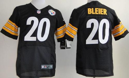Rocky Bleier Pittsburgh Steelers black Elite jersey